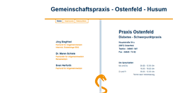 Desktop Screenshot of praxis-ostenfeld.de